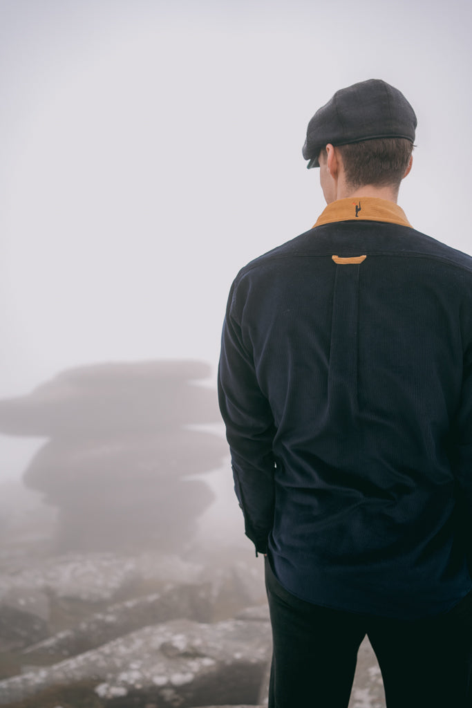 Resilience Overshirt - Navy x Buff.