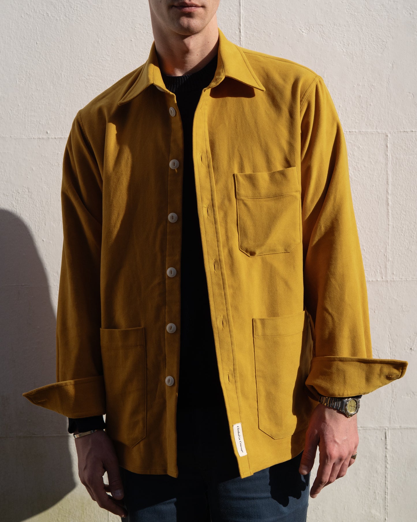 Resilience Overshirt - Mustard